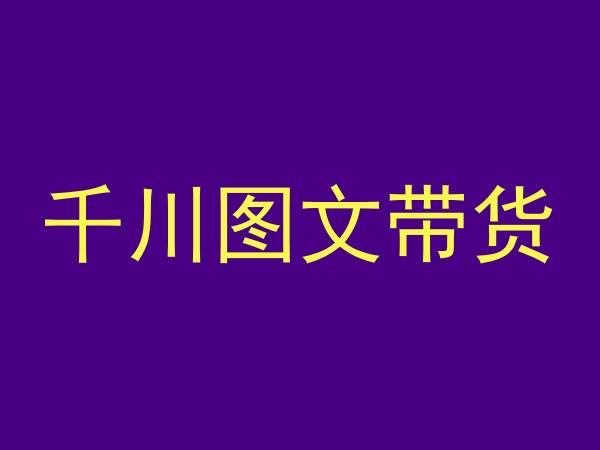 千川图文带货，测品+认知+实操+学员问题，抖音千川教程投放教程-唐人网创