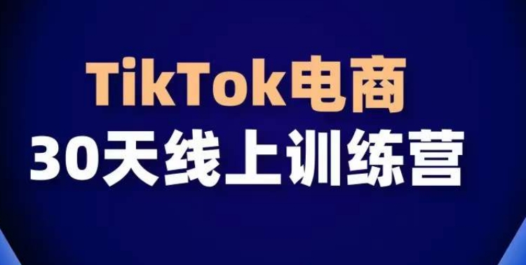 TikTok电商带货30天线上课，不可错过的全球流量洼地！-唐人网创